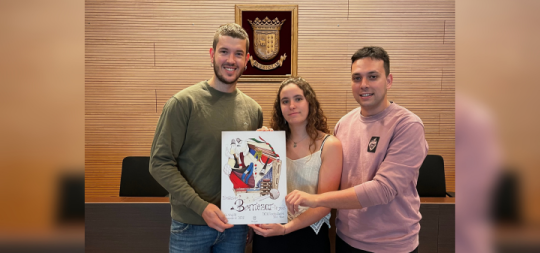 Imágen de la noticia - «Gure jaiak» ganador del concurso de carteles de fiestas de Berriozar 2026